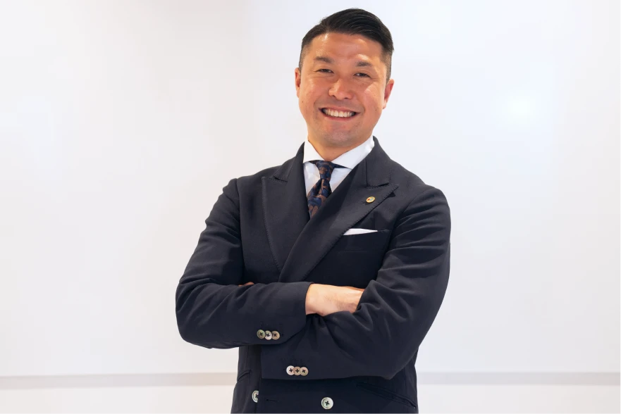 代表取締役の写真